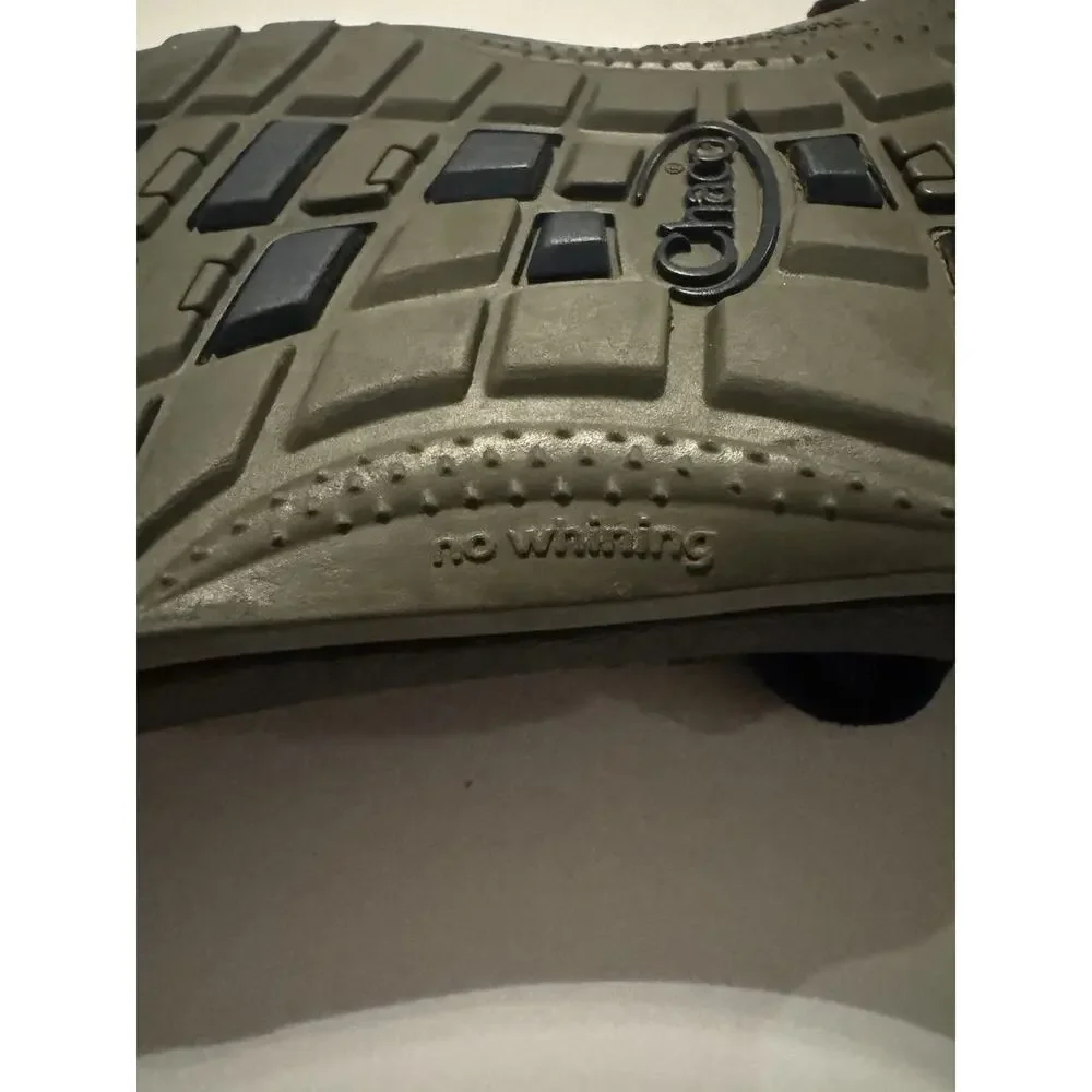 Chaco Kids Z/1 EcoTread Sandals Youth Size 2 Black Gray Adjustable Straps